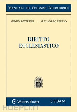 bettetini andrea; perego alessandro - diritto ecclesiastico