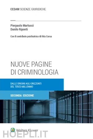 martucci pierpaolo; riponti danilo - nuove pagine di criminologia