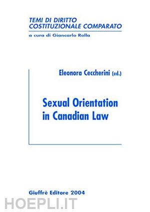 ceccherini eleonora (curatore) - sexual orientation in canadian law.