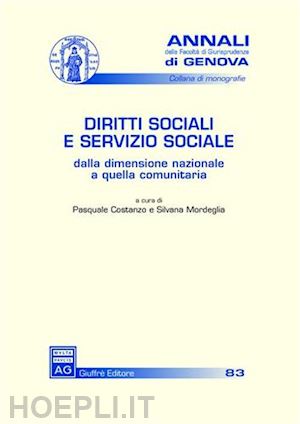  - diritti sociali e servizio sociale.