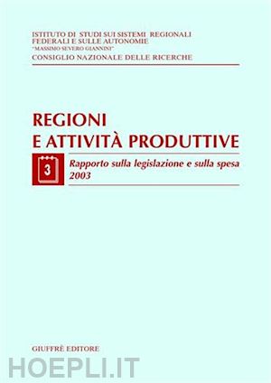 regioni e attivita' produttive - regioni e attivita' produttive.