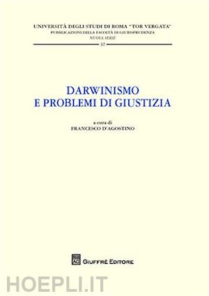 d'agostino francesco (curatore) - darwinismo e problemi di giustizia.