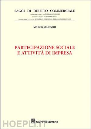 maugeri marco - partecipazione sociale e attivita' di impresa.