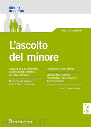 campagnoli maria cristina - l'ascolto del minore