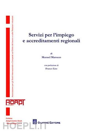 marocco manuel - servizi per l'impiego e accreditamenti regionali