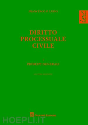 luiso francesco p. - diritto processuale civile - 1