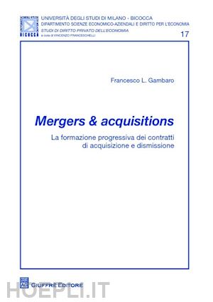 gambaro francesco - mergers & acquisitions