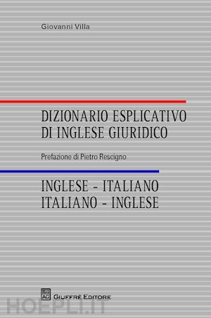 villa giovanni - dizionario esplicativo di inglese giuridico