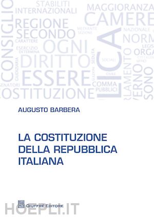 barbera augusto - costituzione della repubblica italiana