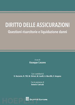 cassano giuseppe (curatore) - diritto delle assicurazioni