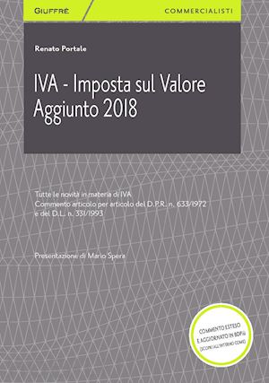 portale renato - iva - imposta sul valore aggiunto 2018