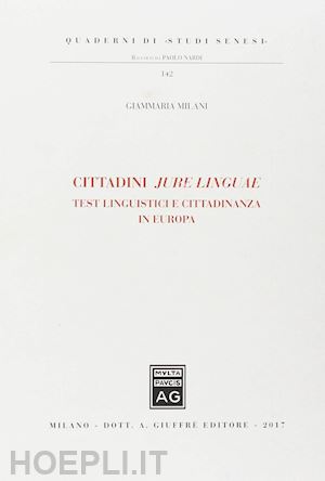 milani giammaria - cittadini jure linguae