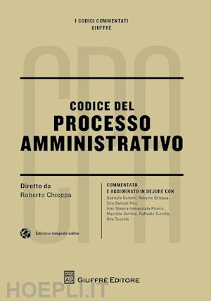 chieppa roberto - codice del processo amministrativo
