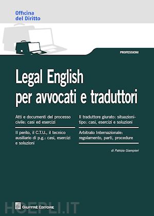 giampieri patrizia - legal english per avvocati e traduttori