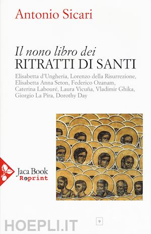 sicari antonio maria - il nono libro dei ritratti di santi