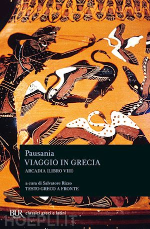 pausania; rizzo s. (curatore) - viaggio in grecia. guida antiquaria e artistica. testo greco a fronte. vol. 8: a