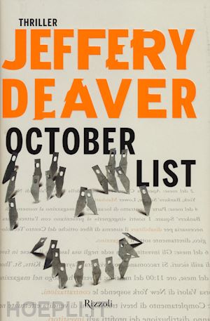 deaver jeffery - october list