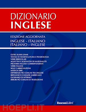 Dizionario Inglese -  Libro Rusconi Libri 01/2020 