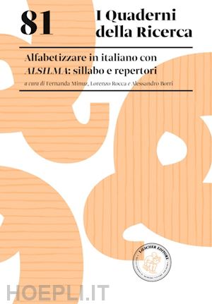  - 81. alfabetizzare in italiano con alsilma: sillabo e repertori. alfabetizzare in