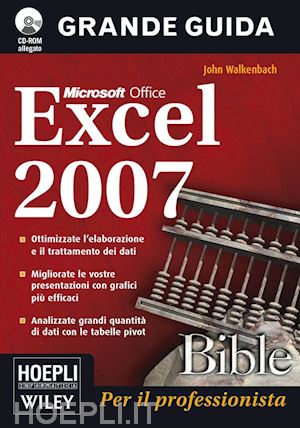 walkenbach john - excel 2007 bible. con cd-rom