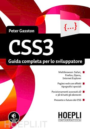 gasston peter - css3. guida completa per lo sviluppatore