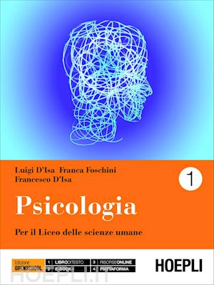 d'isa luigi; foschini franca; d'isa francesco - psicologia vol.1