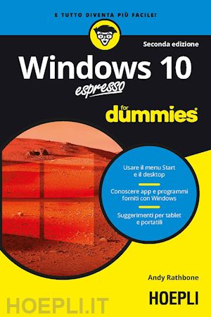 rathbone andy - windows 10 espresso for dummies