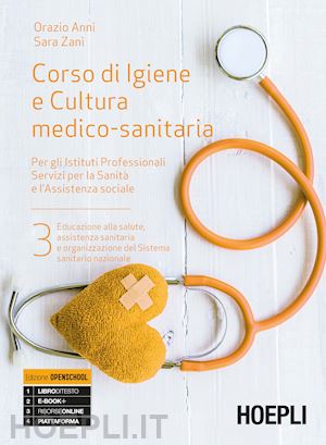 anni orazio; zani sara - corso di igiene e cultura medico-sanitaria 3