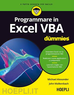 alexander michael; walkenbach john - programmare in excel vba for dummies