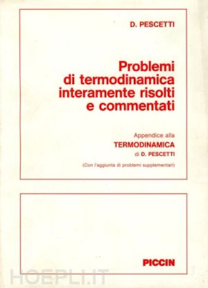 pescetti decio - problemi di termodinamica