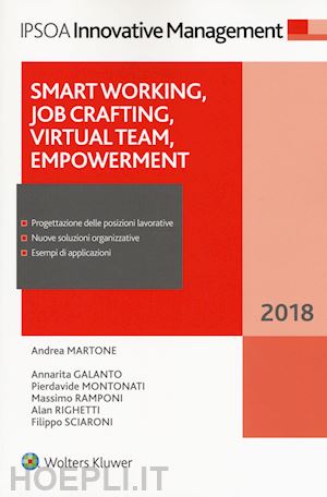 martone andrea - smart working, job crafting, virtual team, empowerment