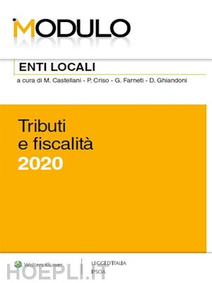 marco castellanipiero crisogiuseppe farnetidaniela ghiandoni (curatore) - enti locali - tributi e fiscalità 2020