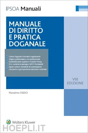 fabio massimo - manuale di diritto e pratica doganale