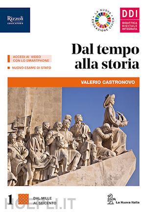 castronovo valerio - dal tempo alla storia. con atlante, clil history, cittadine e cittadini oggi. pe