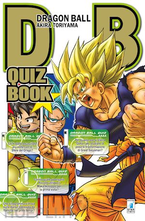 toriyama akira - dragon ball quiz book. con poster