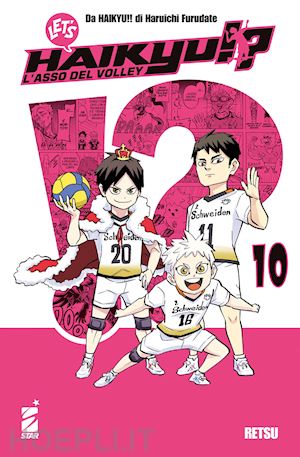 furudate haruichi - let's haikyu!? l'asso del volley. vol. 10