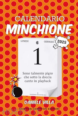 villa daniele - calendario minchione 2025