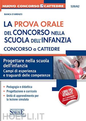 526/A2 - La prova orale del Concorso per Infanzia e Primaria – Manuale -  Simone Concorsi