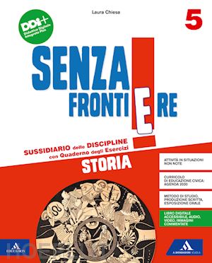 tordella antonia; bianchi pietro; pizzi sabrina; chiesa laura - senza frontiere. antropologico. con storia, geografia, quaderno delle mappe: sto