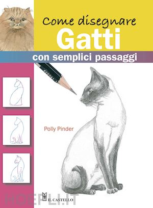 pinder polly - come disegnare gatti con semplici passaggi