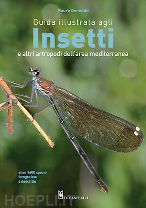 doneddu mauro - guida illustrata agli insetti e altri artropodi dell'area mediterranea. ediz. il