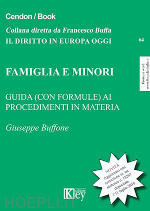 buffone giuseppe - famiglia e minori