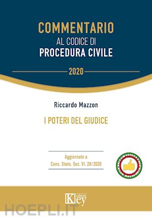 mazzon riccardo - i poteri del giudice