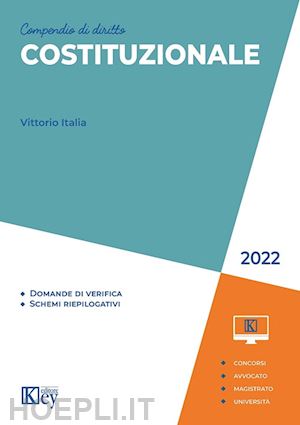 italia vittorio - compendio di diritto costituzionale