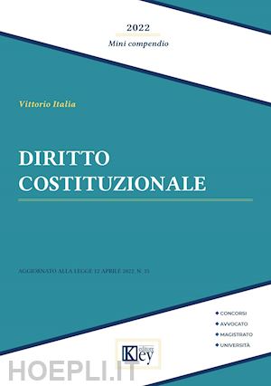 italia vittorio - diritto costituzionale