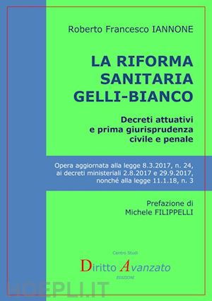 iannone roberto francesco - riforma sanitaria gelli-bianco