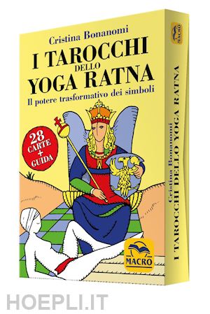bonanomi cristina - i tarocchi dello yoga ratna - 28 carte + guida