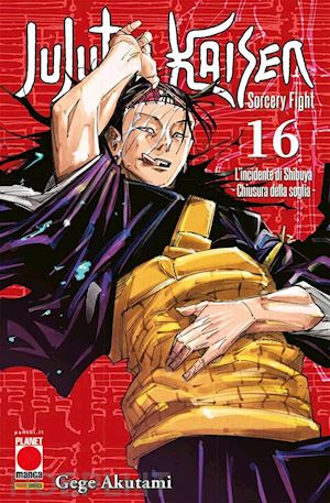 akutami gege - jujutsu kaisen. sorcery fight. vol. 16: l' incidente di shibuya. chiusura della