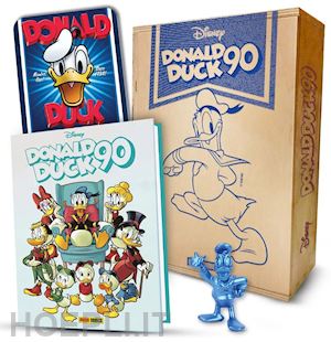 ferracina maro; mangiatordi vitale; de vita massimo; savini alberto - donald duck 90. anniversary box. con statuina del personaggio. con targa metalli