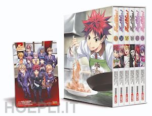 tsukuda yuto; saeki shun; morisaki yuki - food wars! cofanetto. con cartolina. vol. 3